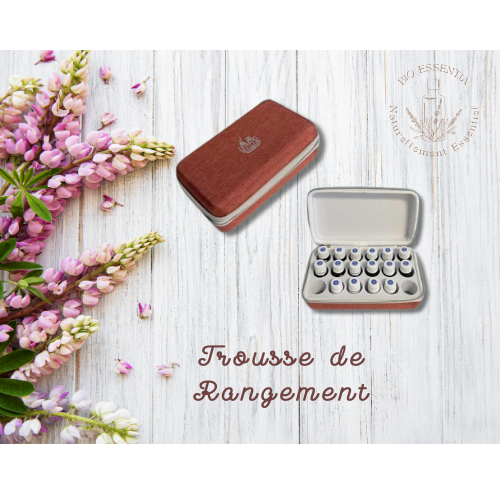 Trousse de Rangement 18 Huiles Essentielles